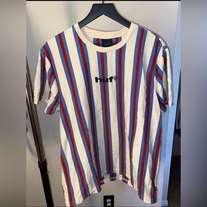Huf stripe tshirt size XL